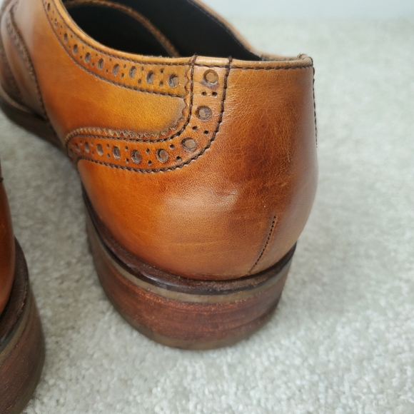 Cole Haan oxford Nike Air brown leather shoes - Picture 5 of 13